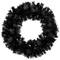36" LED Black Bristle Artificial Christmas Wreath